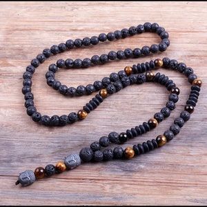 Bvala Stone / Wood Necklace 6mm